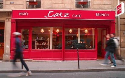 Catz Cafe, en el 57 de la rue Rodier, en París.