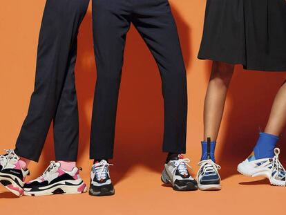 Las zapatillas, nuevo objeto de deseo de la industria de la moda, protagonistas de la portada de ‘El País Semanal’