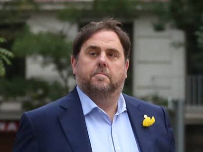 El exvicepresidente de la Generalitat Oriol Junqueras.