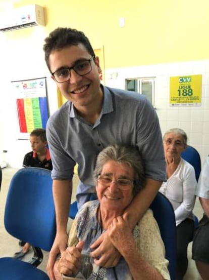 Médico Luan Victor Almeida realiza trabalho voluntário em Itaiçaba