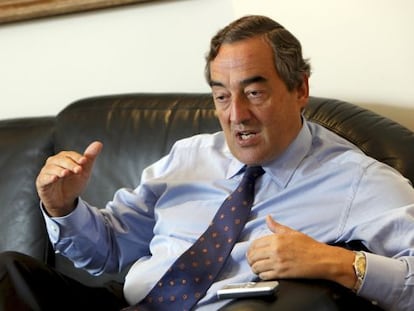 Juan Rosell, presidente de la CEOE.