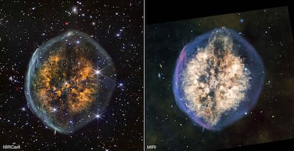 Nebulosa Exposed Cranium vista por la NASA