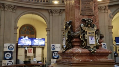 Vista de la Bolsa de Madrid