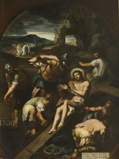 'Crucifixion', 1582, de Francisco Ribalta (1565–1628).
