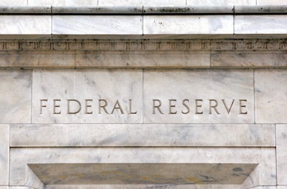 The U.S. Federal Reserve building is pictured in Washington.