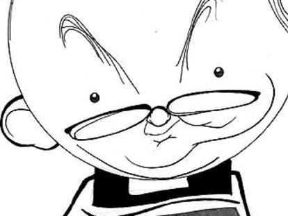 Caricatura de Antonio Cañizares