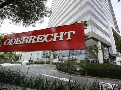 Sede de Odebrecht en S&atilde;o Paulo, en diciembre pasado.