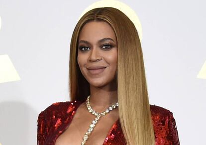 Beyoncé, en los Grammy.