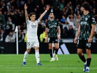 Arda Güler, tras conseguir el cuarto gol ante el Elche.