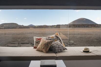 Vista desde una habitación del Buenavista Country Suites, en La Asomada (Lanzarote).