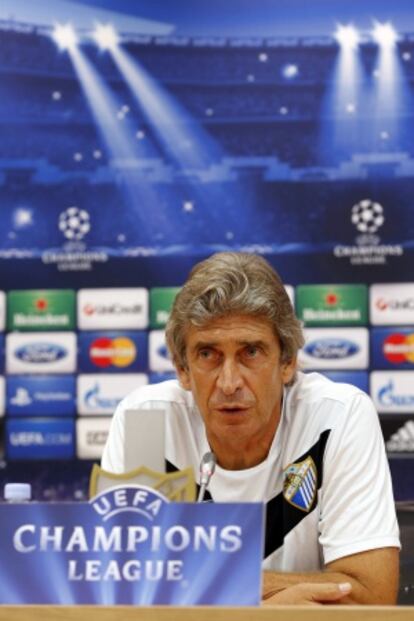 Pellegrini, durante su comparecencia ante los medios.