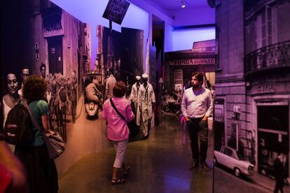 Aspecte de l&rsquo;exposici&oacute; de Miserachs al Macba.