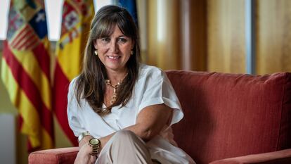 Sira Repollés, consejera de Sanidad del Gobierno de Aragón.