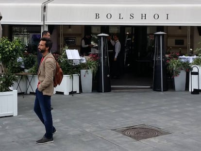 José Avillez, paseando por restaurantes de Moscú.