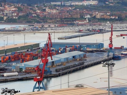 Imagen del Puerto de Bilbao.