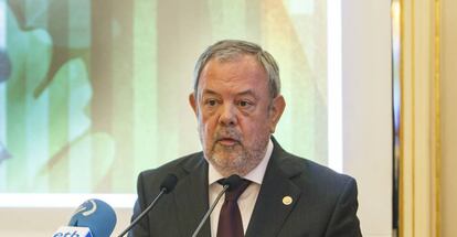 Pedro Aspiazu, consejero de Hacienda y Economía del Gobierno vasco.