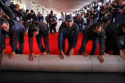 Alfombra roja premios oscar 2024