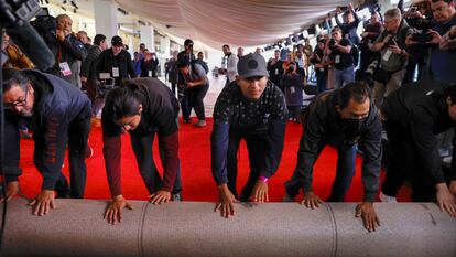 Alfombra roja premios oscar 2024