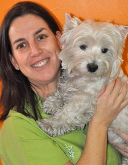 Sofía Cumella, directora del Centro Veterinario Puerta de Toledo.