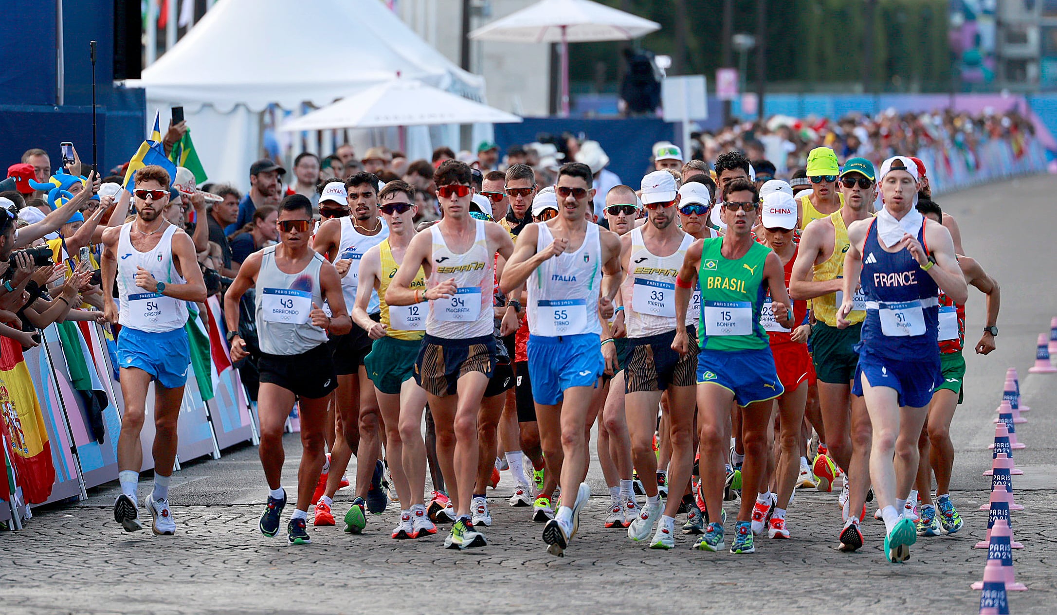 Juegos Olímpicos París 2024, en directo | Diego García, Álvaro Martín y Paul McGrath buscan la medalla en los 20km marcha