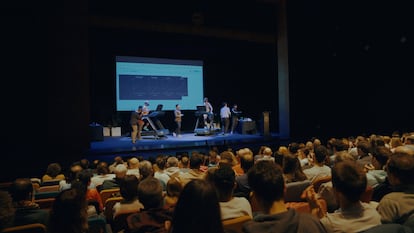 El evento del laboratorio METHUB en el Teatro Cervantes.