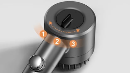 alcachofa de ducha con filtro de 15 pasos