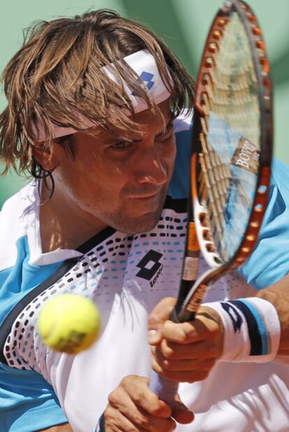 David Ferrer, ante Benneteau.