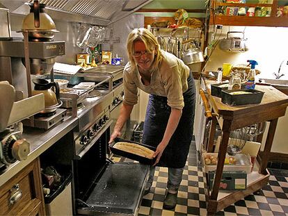 Cocina en un velero