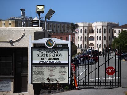 La entrada a la prisión de San Quintín, en California (EE UU), el 29 de junio de 2020.