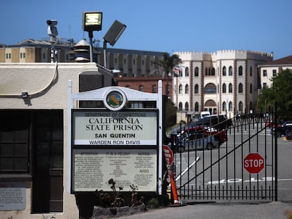 La entrada a la prisión de San Quintín, en California (EE UU), el 29 de junio de 2020.