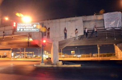 Los cuerpos de nueve personas hallados esta ma&ntilde;ana en Nuevo Laredo (Tamaulipas).