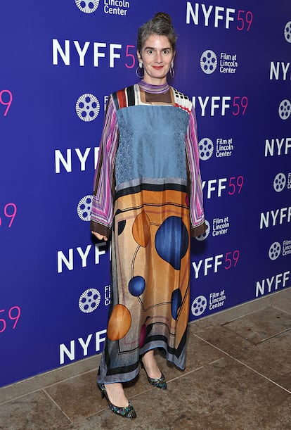 Gaby Hoffmann en el 59° Festival de Cine de Nueva York.