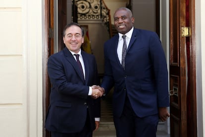 El ministro británico de Exteriores, David Lammy, recibe este lunes en Londres a su homólogo español, José Manuel Albares.