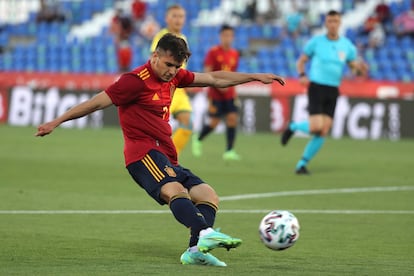 El centrocampista de la selección española sub21, Brahim Díaz