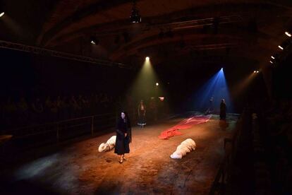 Una escena de 'Bodas de sangre'.