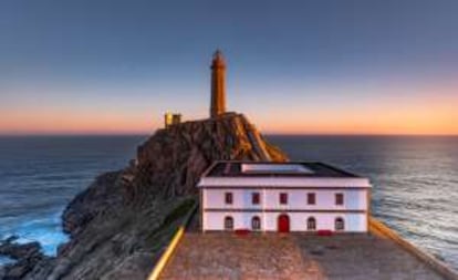 Farol de cabo Vilán, em Camariñas (A Coruña).