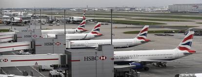 Imagen del aeropuerto de Heathrow.