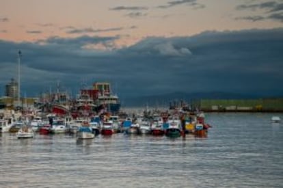 Puerto de Burela, en Lugo.