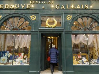 Chocolater&iacute;a Debauve &amp; Gallais, en Par&iacute;s. 