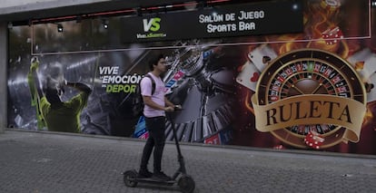 Una casa de apuestas en Sevilla. 