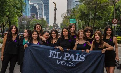 Las periodistas de EL PAÍS México.