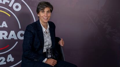 María Margarita Zuleta, directora de la Escuela de Gobierno de la Universidad de Los Andes, en Bogotá, Colombia, el 19 de abril de 2024.