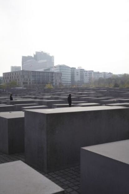 El Monumento a los judíos asesinados en Europa, en el centro de Berlín, es obra del arquitecto norteamericano Peter Eisenman.