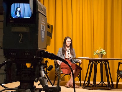 Production still from set of CHRISTINE, 2015