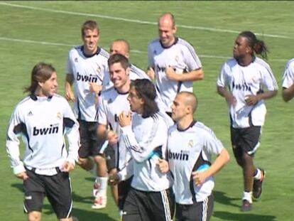 Sergio Ramos se alegra de la victoria del Barcelona