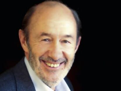 Alfredo Perez Rubalcaba, ex secretario general del PSOE.