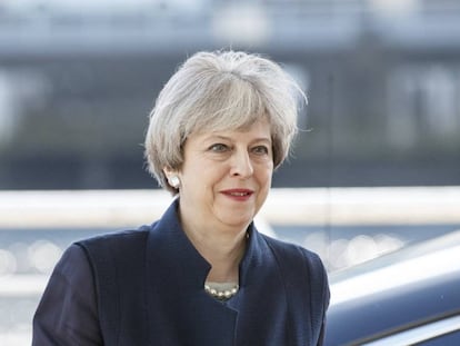 La primera ministra brit&aacute;nica, Theresa May.