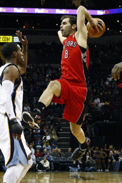 Calderón, frente a los Grizzlies.