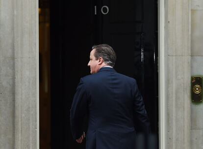 O primeiro-ministro brit&acirc;nico, David Cameron. 