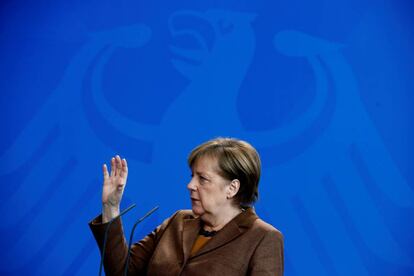 La canciller alemana, Angela Merkel. REUTERS/Hannibal Hanschke